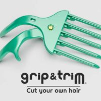 Grip and Trim - Cut your own hair. DIY Hair Cutting Tool that saves you time and money.