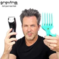 Grip and Trim - Cut your own hair. DIY Hair Cutting Tool that saves you time and money. - Image 5