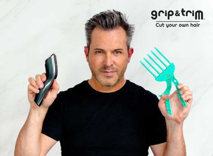 Grip and Trim - Cut your own hair. DIY Hair Cutting Tool that saves you time and money. - Image 4